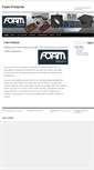 Mobile Screenshot of foam-products.nl